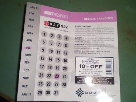 Muni Pass: tarjetas de transporte de San Francisco (USA) - Foro Costa Oeste de USA